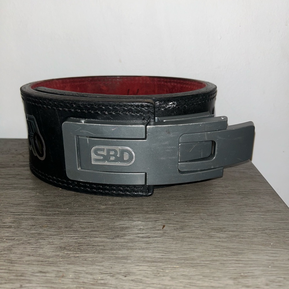 Sbd powerlifting belt CBUM signature